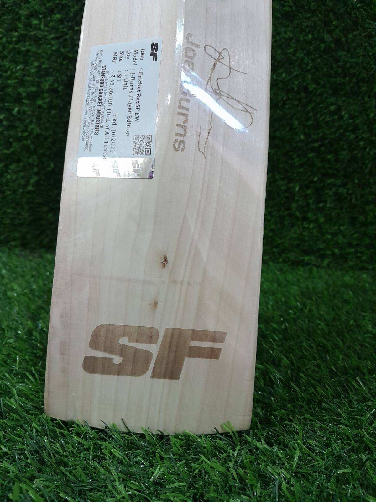SF Joe Burns Player Edition English Willow Cricket Bat