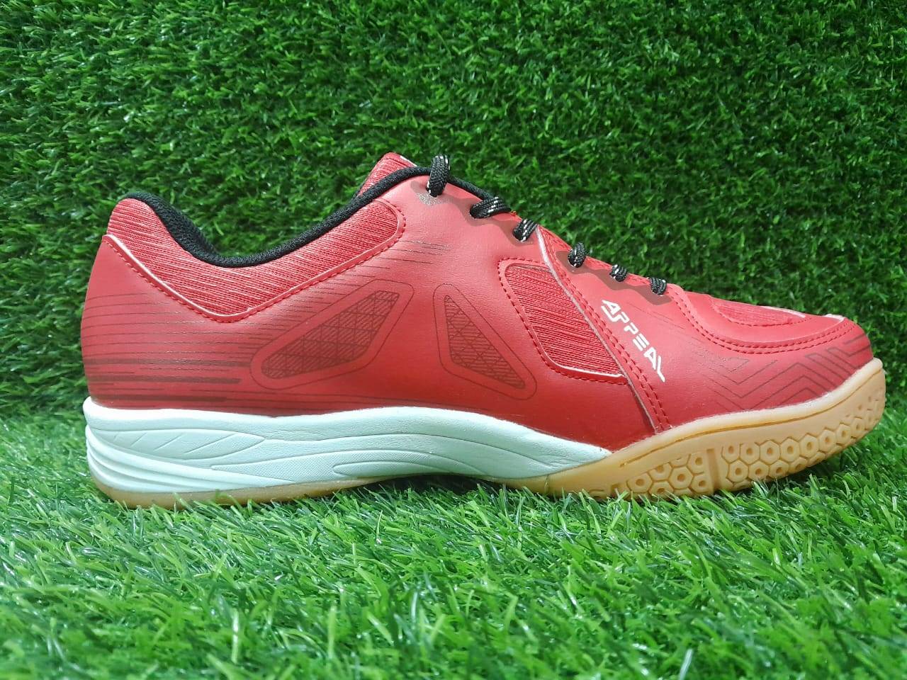 Nivia Appeal 3.0 Badminton Shoes Crimson Red Black
