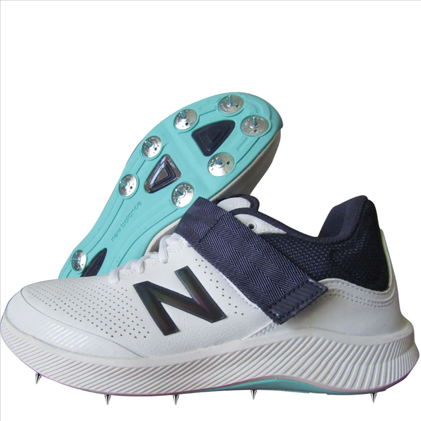 New Balance CK4040 J5 Spike Cricket Shoes White Cyber Jade,- Buy New Balance  CK4040 J5 Spike Cricket Shoes White Cyber Jade Online at Lowest Prices in  India - | khelmart.com