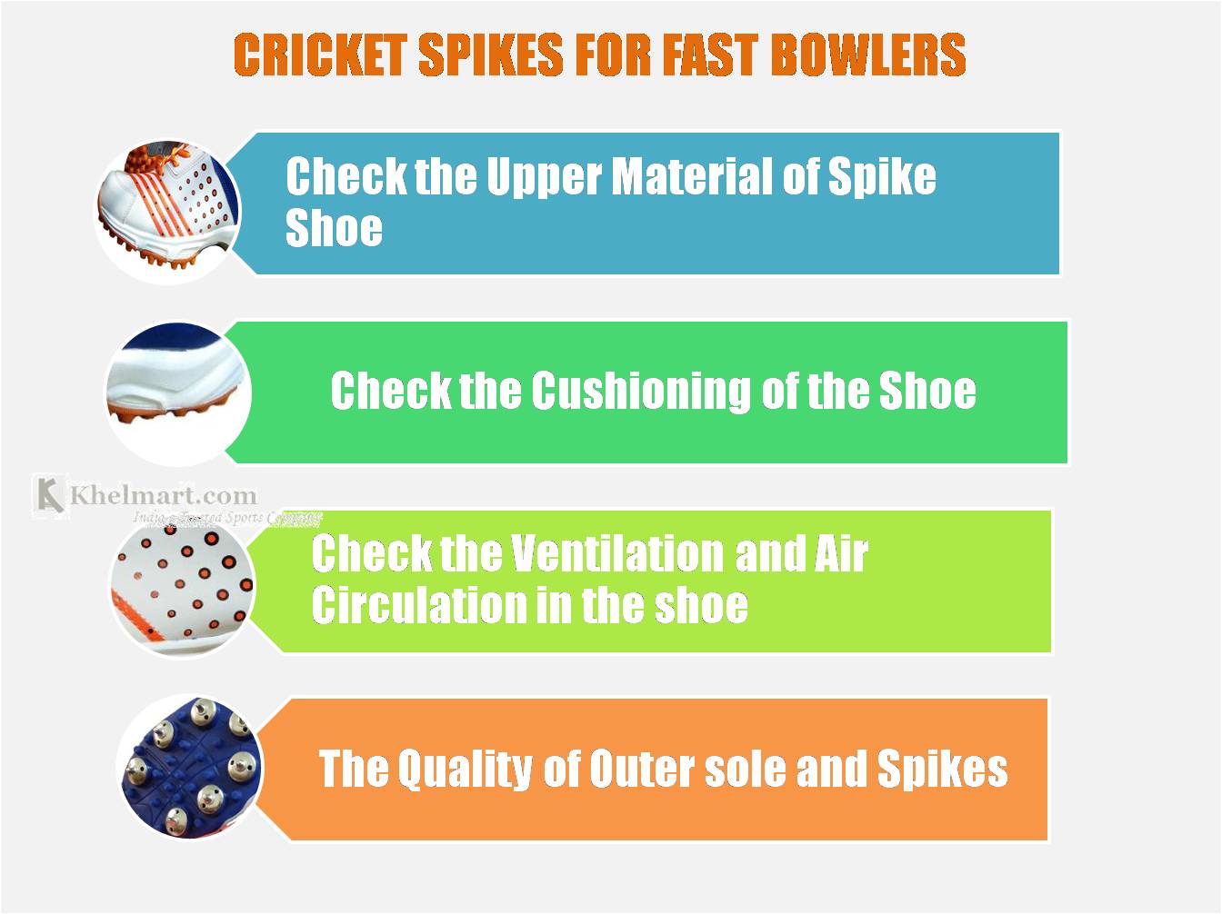 Best Cricket shoes for All Rounder's and Fast Bowlers | khelmart Blogs |  It's all about sports..