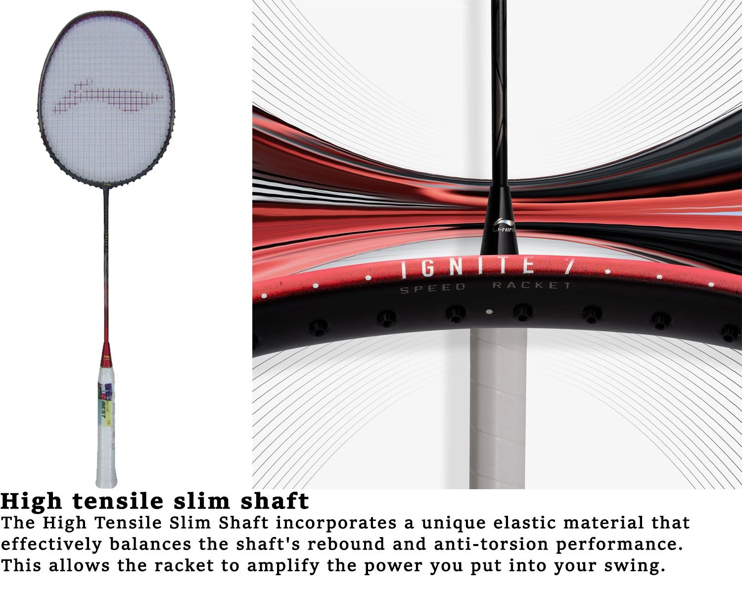 Li Ning IGNITE 7 Badminton Racket,- Buy Li Ning IGNITE 7 Badminton ...