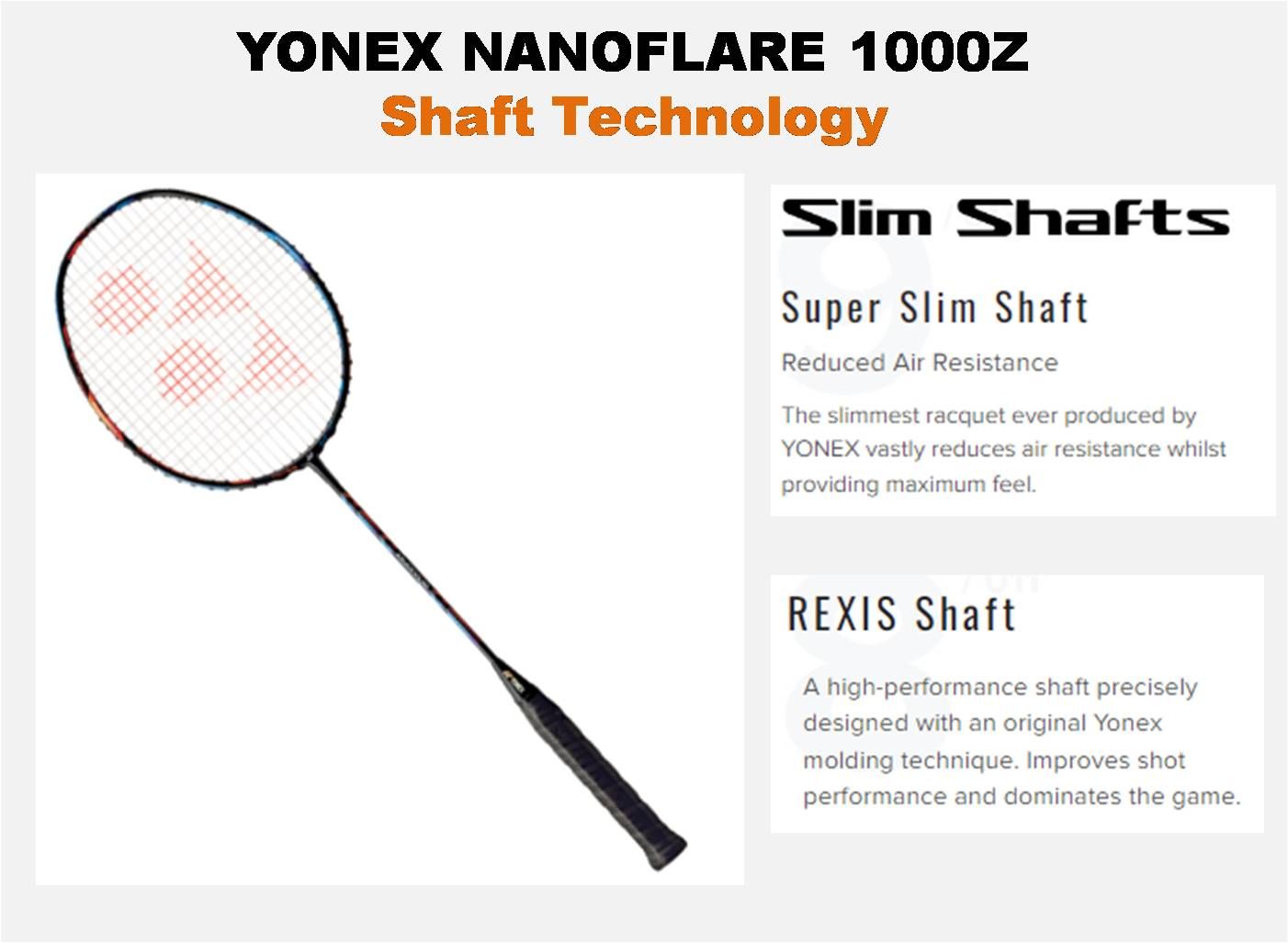 Yonex NANOFLARE 1000 TOUR Badminton Racket